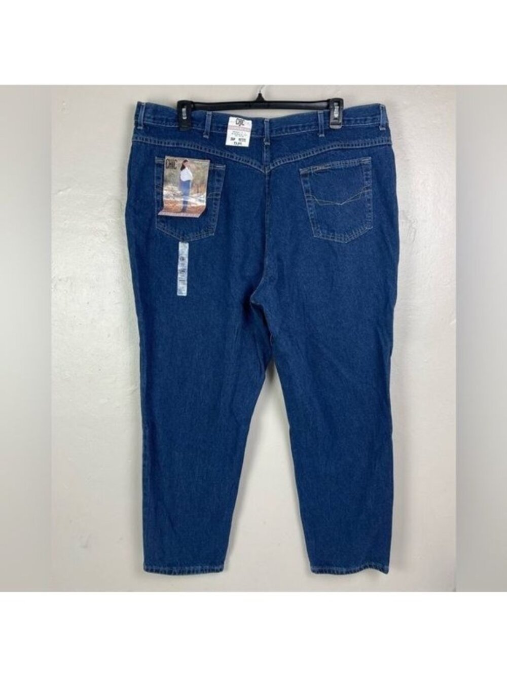 NEW Chic Tapered Leg Jeans 40x28 Women's 26WP cotton Vintage
